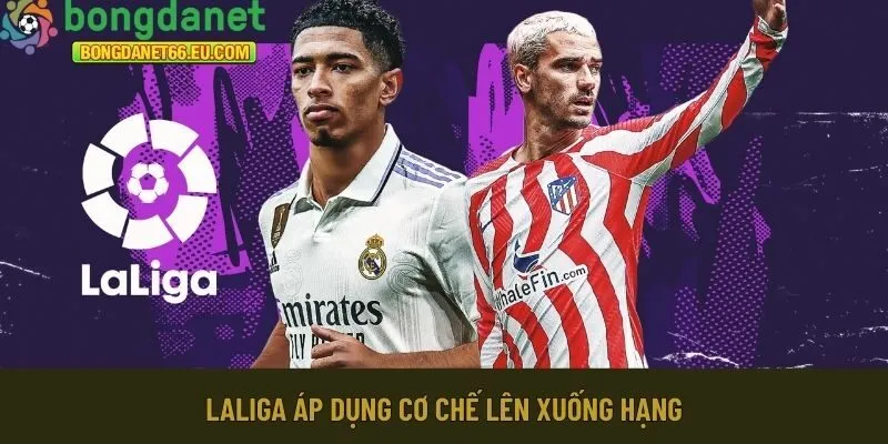 Laliga áp dụng cơ chế lên xuống hạng